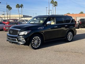 Used 2017 INFINITI QX80 Base w/ Deluxe Technology Package video 1