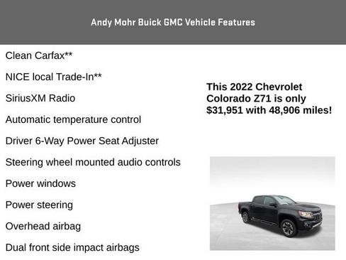 Used 2022 Chevrolet Colorado Z71 image 4