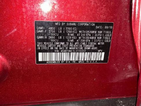 Used 2020 Subaru Outback Limited image 10