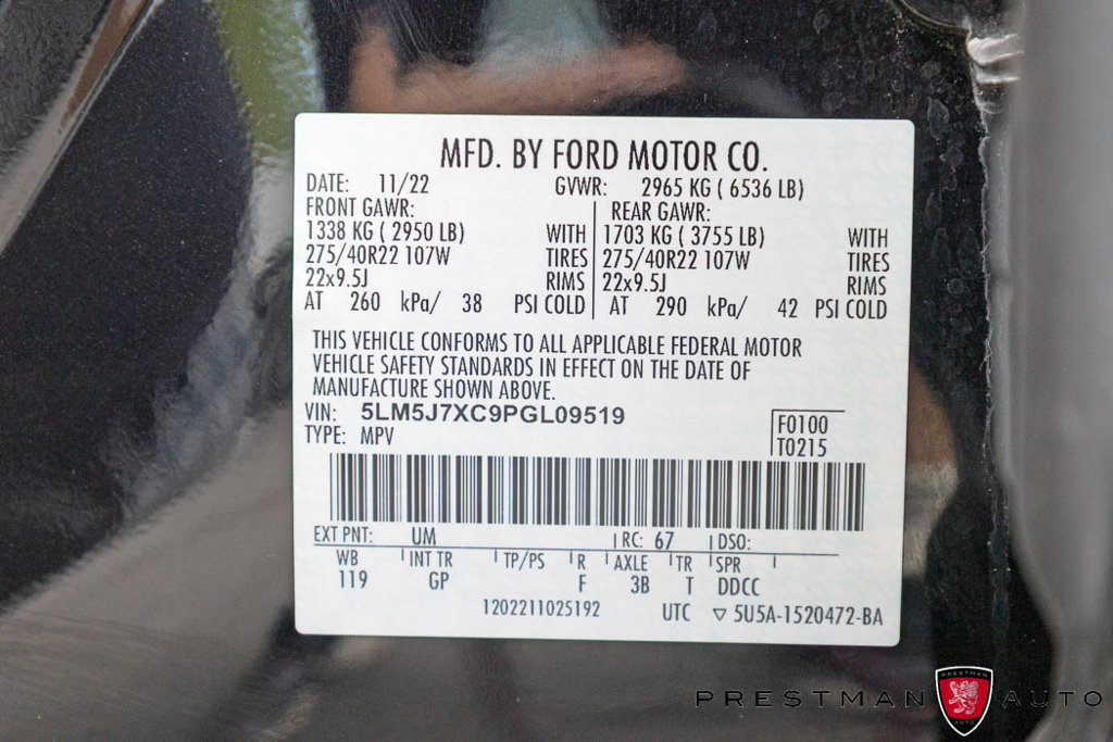 Used 2023 Lincoln Aviator Reserve w/ Equipment Group 201A AWD/4WD image 49