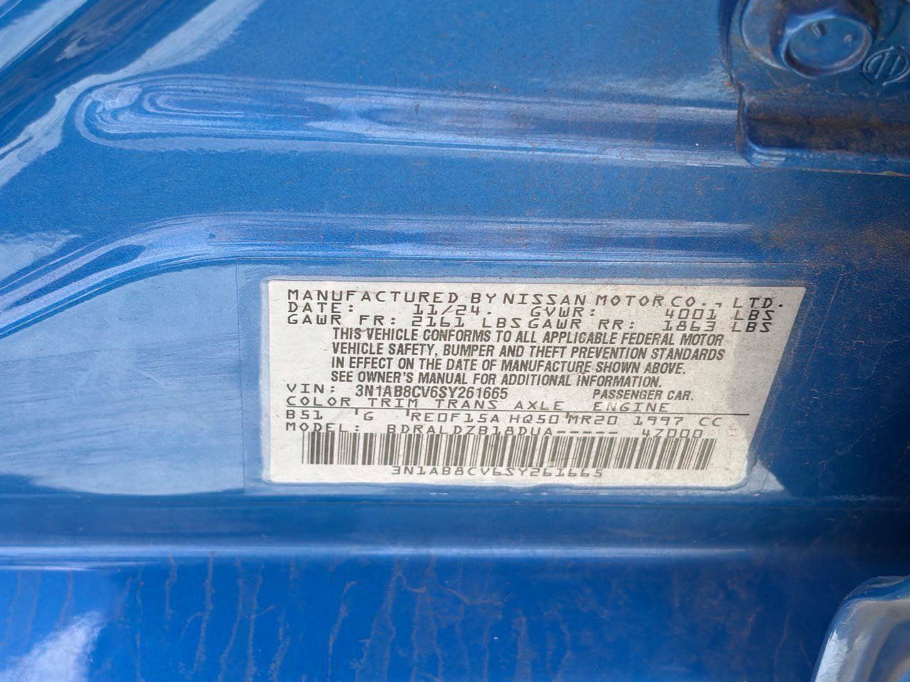 Used 2025 Nissan Sentra SV FWD image 13