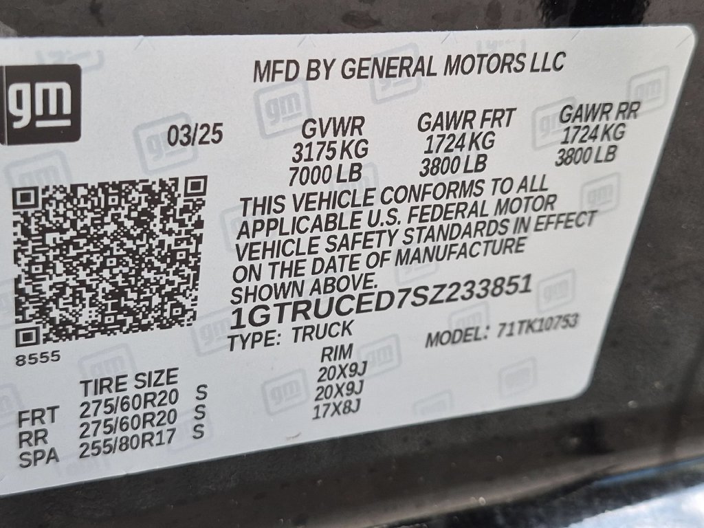 Used 2025 GMC Sierra 1500 Elevation w/ Preferred Package AWD/4WD image 30