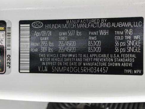 Used 2024 Hyundai Santa Fe Limited image 51