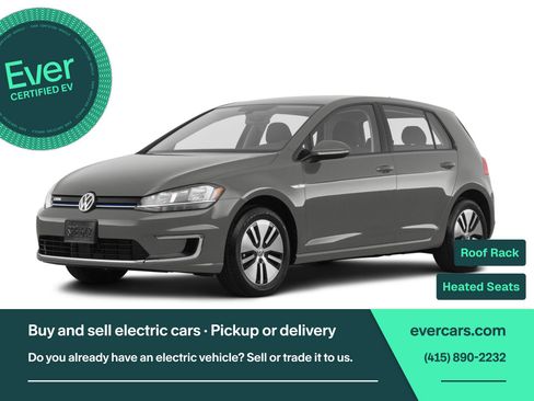 Used 2019 Volkswagen e-Golf SE w/ Driver Assistance Package FWD image 1