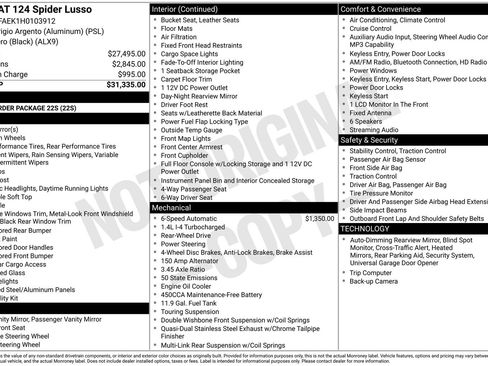 Used 2017 FIAT 124 Spider Lusso image 33