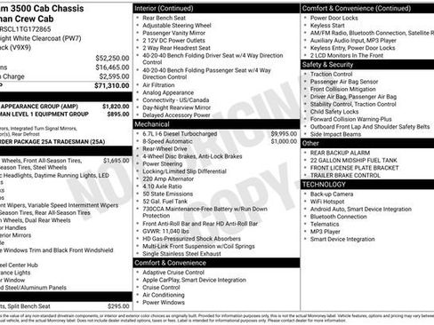 New 2026 RAM 3500 Tradesman w/ Chrome Appearance Group image 20
