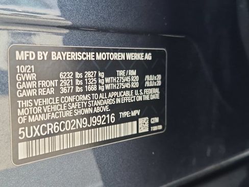 Used 2022 BMW X5 xDrive40i w/ Executive Package AWD/4WD image 26