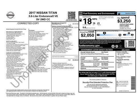 Used 2017 Nissan Titan SV image 3