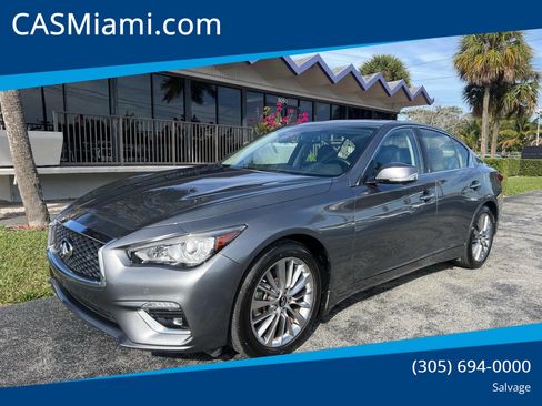 Used 2022 INFINITI Q50 Luxe image 1