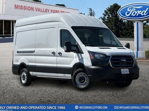Used 2022 Ford E-Transit 148 High Roof w/ Load Area Protection Package RWD image 1