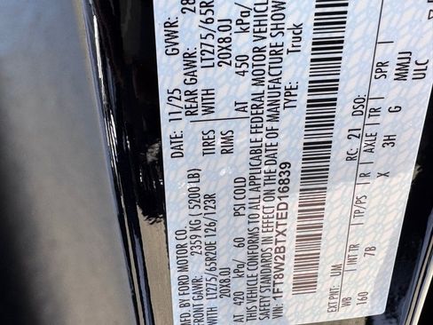 New 2026 Ford F250 Platinum w/ FX4 Off-Road Package image 51