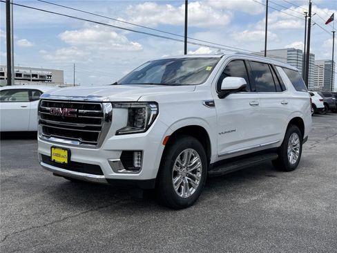 Used 2021 GMC Yukon SLT w/ SLT Luxury Plus Package RWD image 4