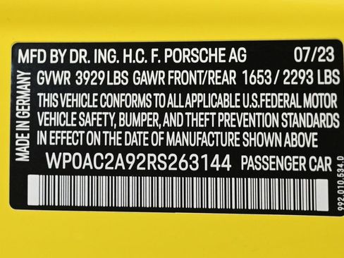 Used 2024 Porsche 911 GT3 image 36