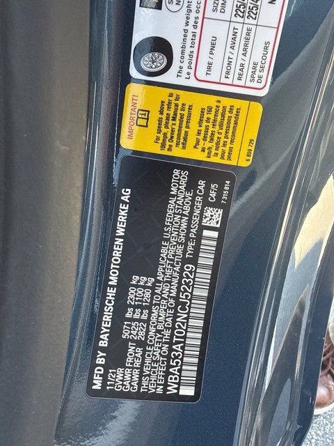 Used 2022 BMW M440i Convertible w/ Shadowloine Package RWD image 4