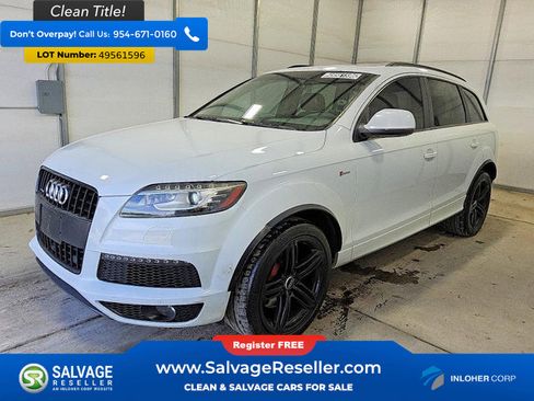 Used 2015 Audi Q7 3.0T S line Prestige w/ 21" S Line Plus Package AWD/4WD image 1