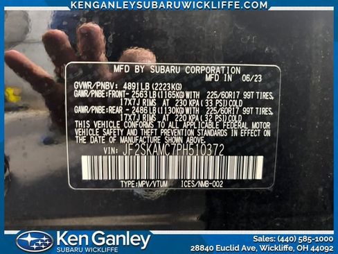 Certified 2023 Subaru Forester Wilderness AWD/4WD image 28