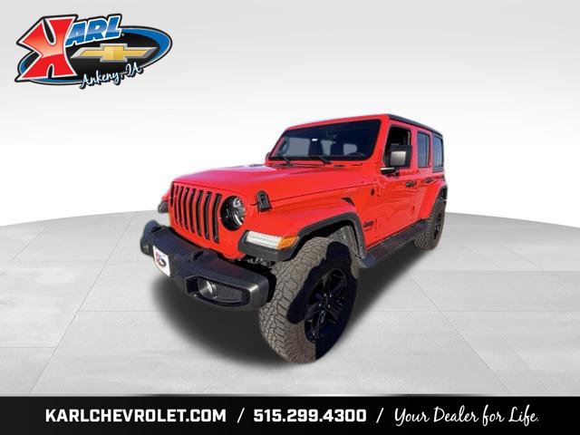 Used 2022 Jeep Wrangler Unlimited Sahara AWD/4WD image 1