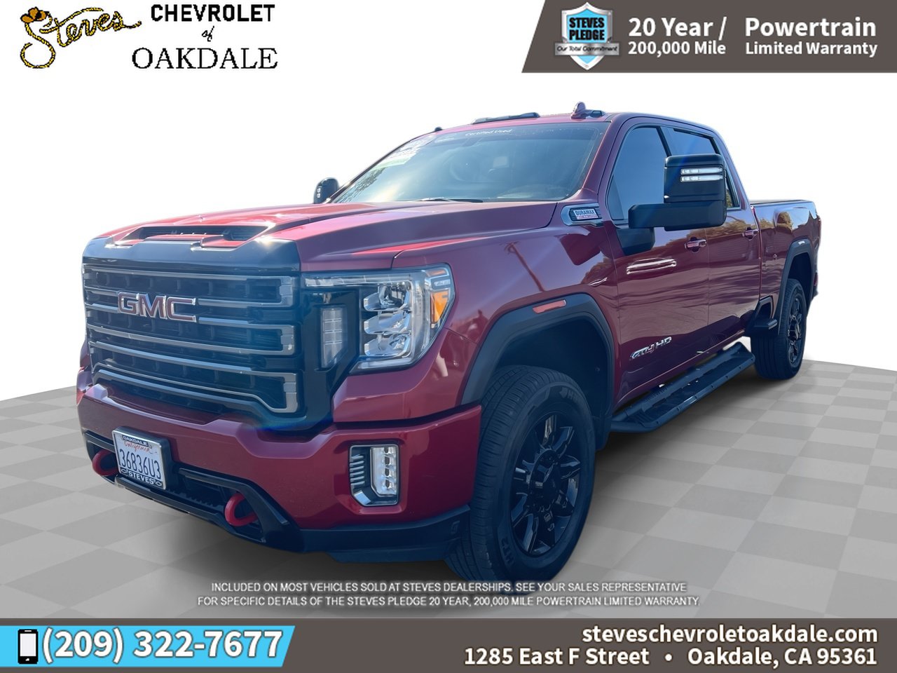 Certified 2021 GMC Sierra 2500 AT4 w/ Gooseneck/5TH Wheel Package AWD/4WD image 1
