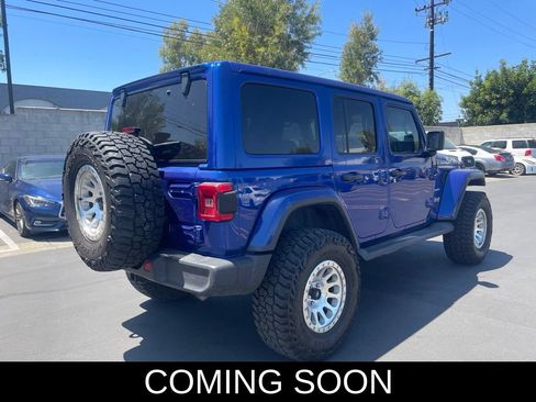 Used 2020 Jeep Wrangler Unlimited Sahara AWD/4WD image 2