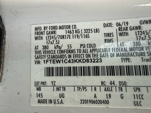 Used 2019 Ford F150 XLT w/ Trailer Tow Package RWD image 33