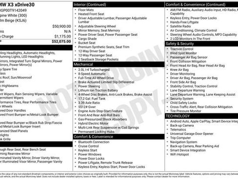 Certified 2026 BMW X3 xDrive30 image 40