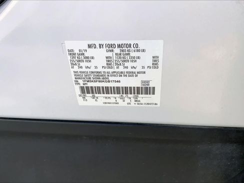 Used 2019 Ford Explorer Limited w/ Class III Trailer Tow Package image 33