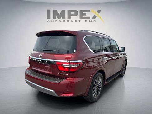Used 2023 Nissan Armada Platinum w/ Captain's Chairs Package AWD/4WD image 5