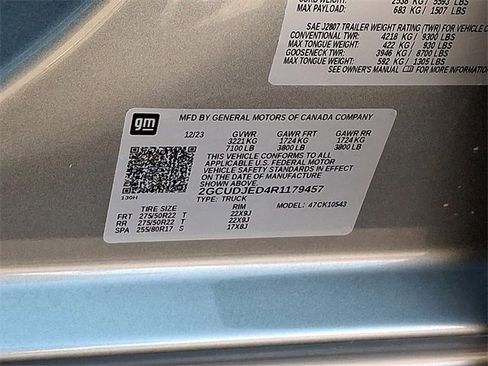 Used 2024 Chevrolet Silverado 1500 High Country w/ High Country Premium Package image 27