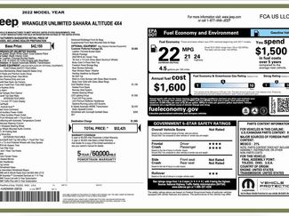 Certified 2022 Jeep Wrangler Unlimited Sahara video 2