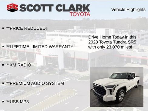 Used 2023 Toyota Tundra SR5 w/ SR5 Premium Package image 13