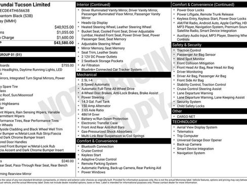 New 2026 Hyundai Tucson Limited AWD/4WD image 5