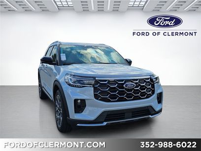 New 2025 Ford Explorer Platinum w/ Ultimate Package
