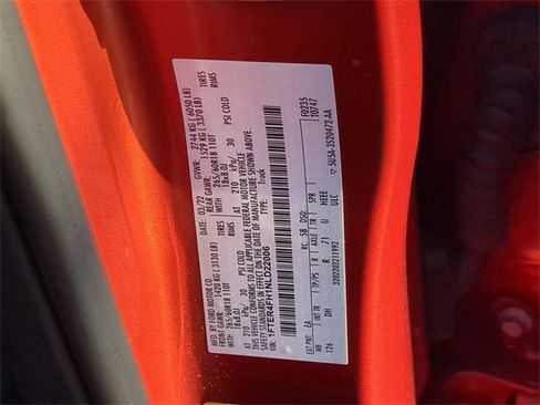 Used 2022 Ford Ranger Lariat w/ Equipment Group 501A High image 39