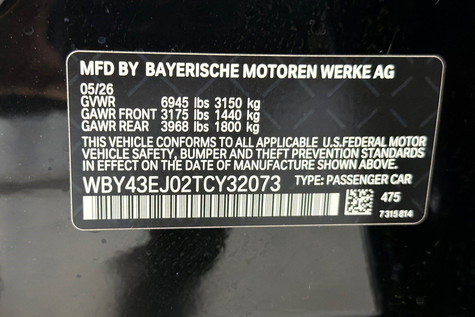 Used 2026 BMW i7 eDrive50 w/ M Sport Package RWD image 24