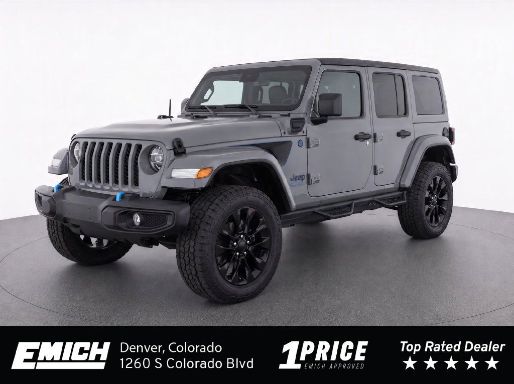 Used 2022 Jeep Wrangler Unlimited Sahara w/ Cold Weather Group AWD/4WD 360° Tour