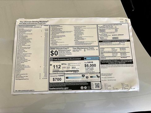 Used 2025 BMW i4 eDrive40 w/ Driving Assistance Package image 19