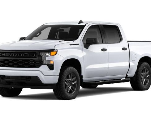 New 2026 Chevrolet Silverado 1500 Custom w/ Turbomax Blackout Package AWD/4WD image 23