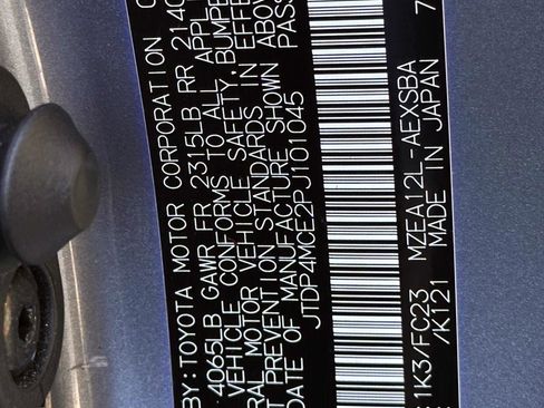 Used 2023 Toyota Corolla SE w/ SE Premium Package image 30