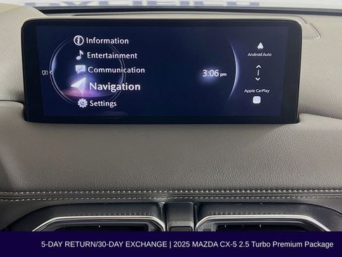 Used 2025 MAZDA CX-5 2.5 Turbo w/ Premium Package image 19