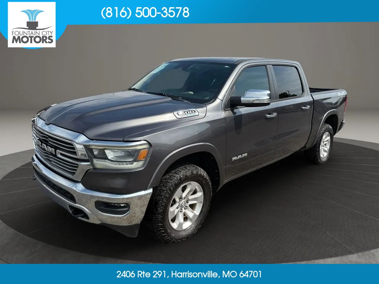Used 2021 RAM 1500 Laramie w/ Off Road Group AWD/4WD image 1