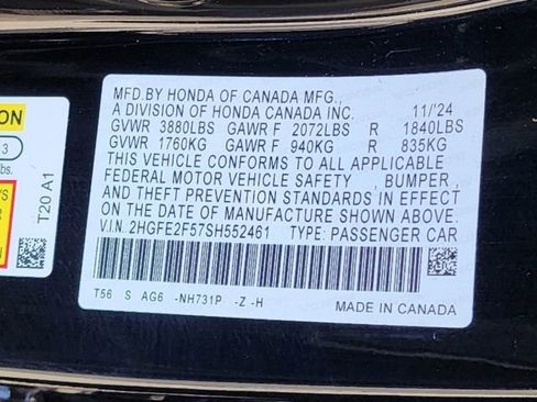 Used 2025 Honda Civic Sport image 32