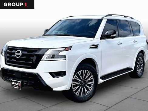 Certified 2023 Nissan Armada SL w/ Midnight Edition Package RWD image 1