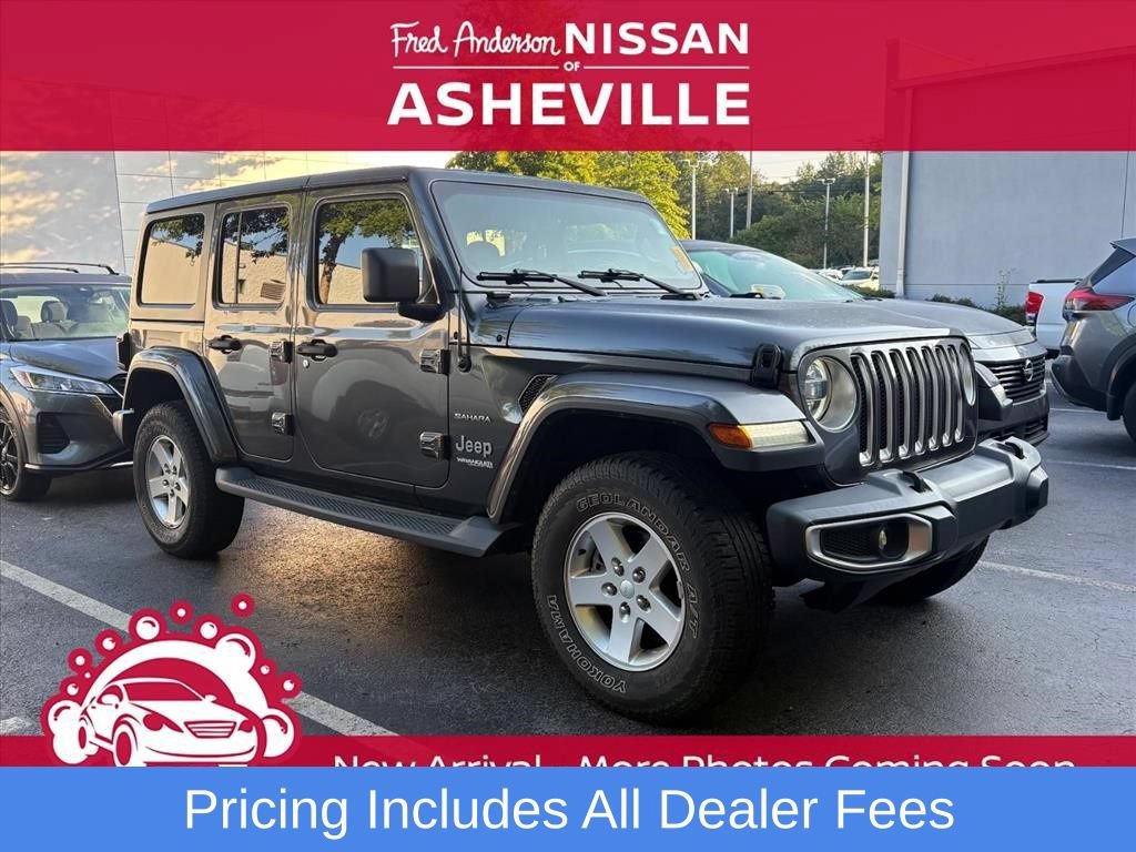 Used 2018 Jeep Wrangler Unlimited Sahara AWD/4WD image 1