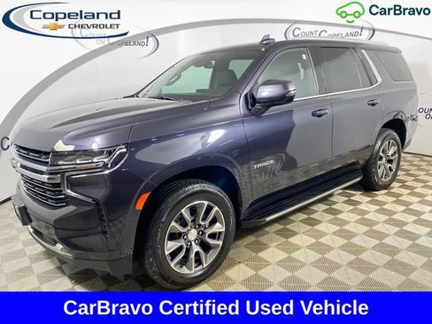 Certified 2022 Chevrolet Tahoe LT w/ Luxury Package AWD/4WD image 1