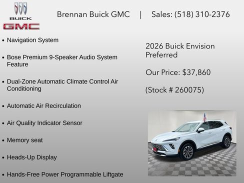 New 2026 Buick Envision Preferred AWD/4WD image 12