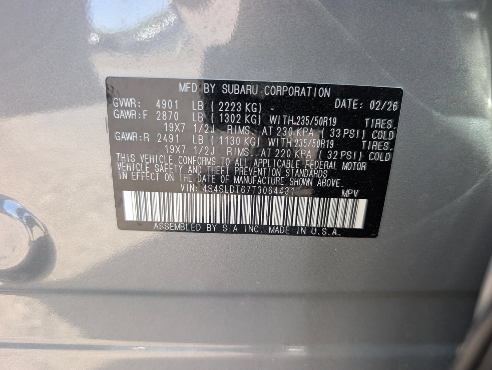 Certified 2026 Subaru Forester Touring AWD/4WD image 43