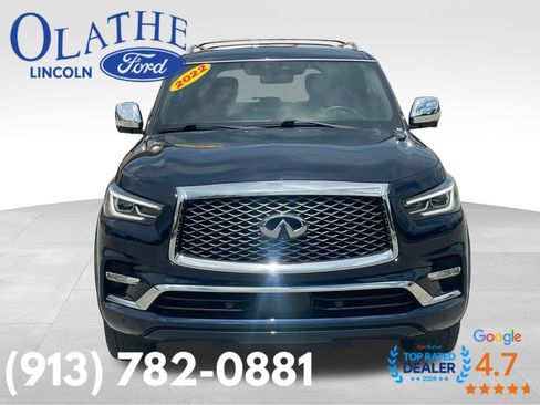 Used 2022 INFINITI QX80 Sensory w/ Cargo Package AWD/4WD image 8