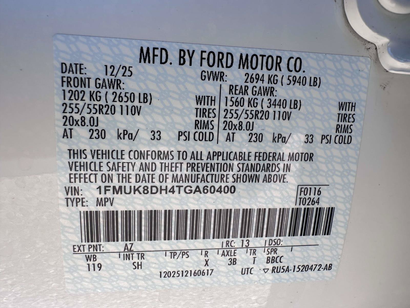 Used 2026 Ford Explorer Active w/ Active Comfort Package AWD/4WD image 31