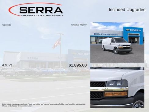 New 2026 Chevrolet Express 2500 Extended w/ Enhanced Convenience Package RWD image 4