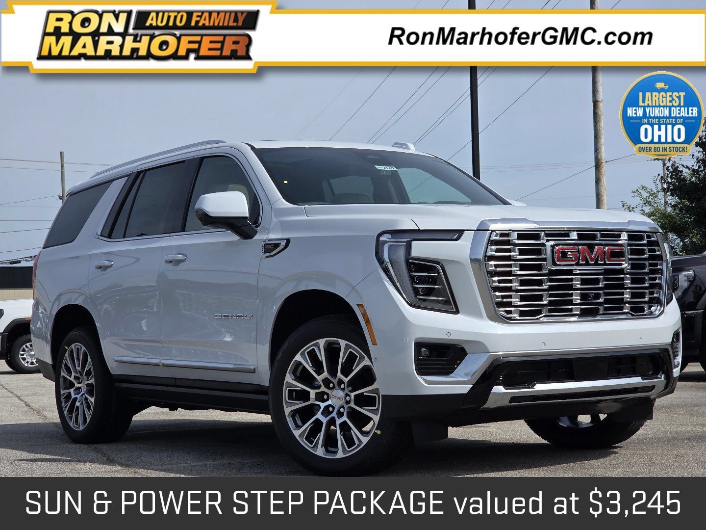 New 2026 GMC Yukon Denali w/ Sun & Power Step Package AWD/4WD 360° Tour